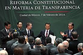 REFORMA EN MATERIA DE TRANSPARENCIA