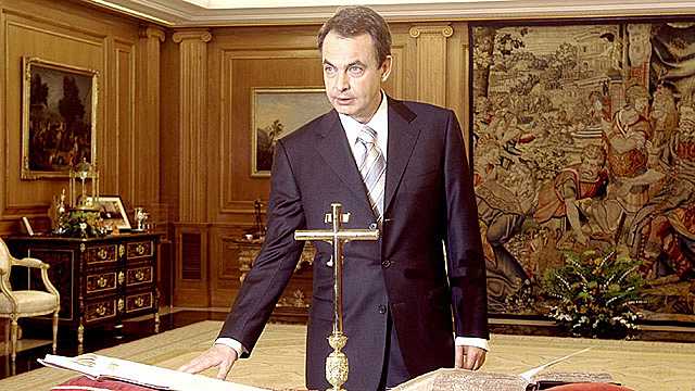 Nuevo presidente del gobierno. Luis Rodriguez Zapatero