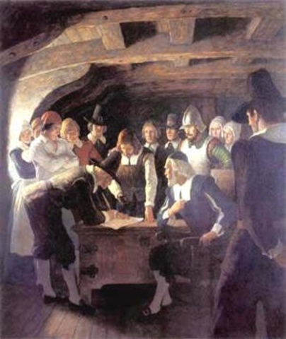 Mayflower Compact written