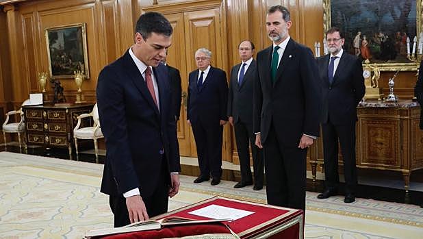 Nuevo presidente del gobierno, Pedro Sánchez