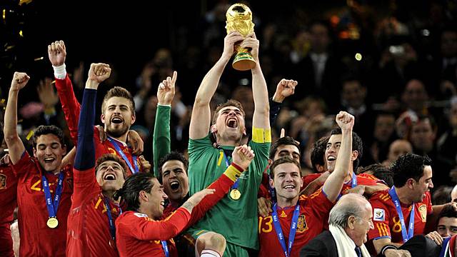 España gana el mundial de fútbol