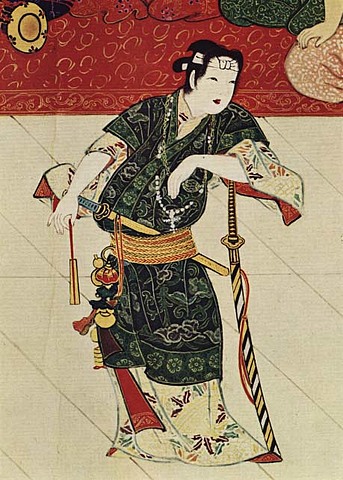 Nacimiento del teatro Kabuki