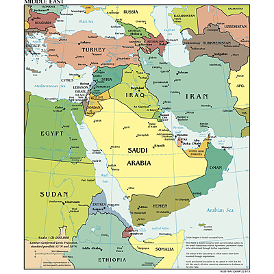 Timeline: Timeline of the Modern Middle East - A Block
