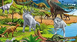 Timeline: JEOLOJİK DEVİRLER / MESOZOİK