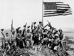 Allied and German troops