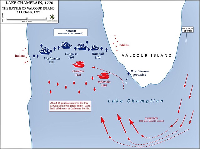 Battle of Valcour Island (Lake Champlain)