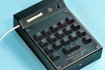 First Handheld Calculator