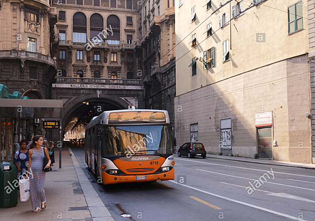 the night on Garibaldi street.