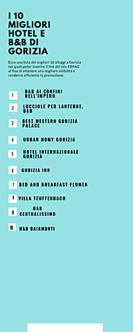 PROMOZIONE TERRITORIALE TRAMITE B&B DI GORIZIA