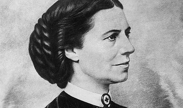 Clara Barton works for the patent office.