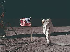 1st Person to walk on the Moon