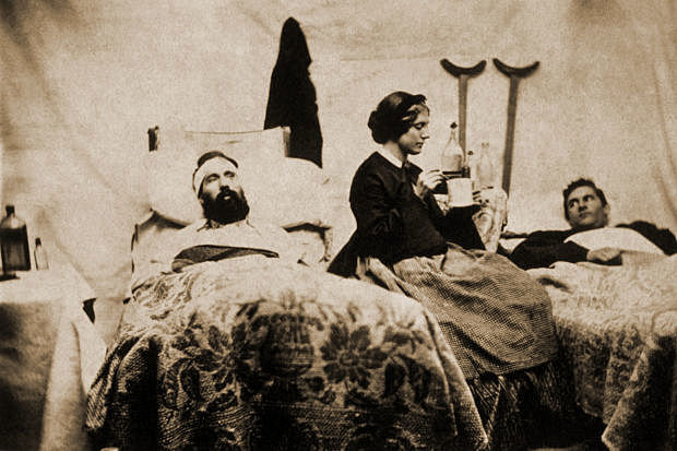 Clara begins treating The Civil War soldiers.