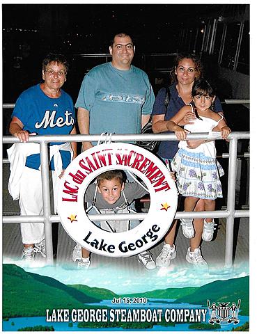 The first trip up to lake George