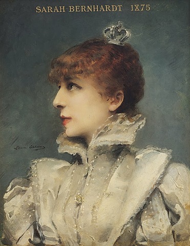 Louise Abbèma, Ritratto di Sarah Bernhardt.
