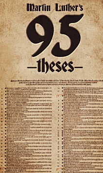 Luther's 95 theses