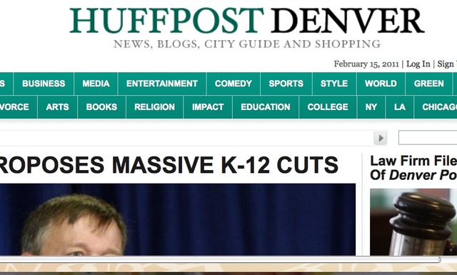 HuffPo Denver launches