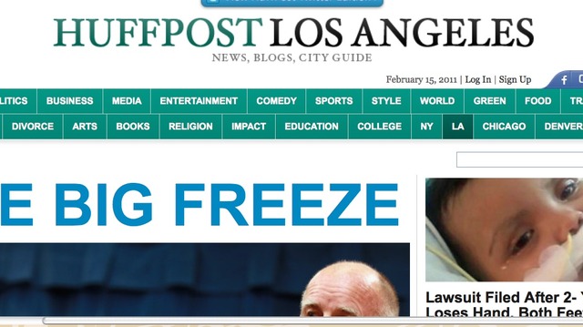 HuffPo Los Angeles launches