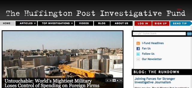 HuffPo Investigative Fund launches