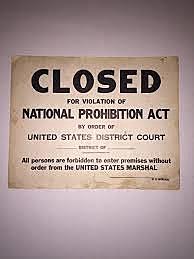 Every bar, tavern, and saloon in the United States was closed
