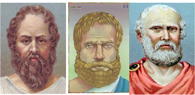 Platon, Sócrates y Aristóteles