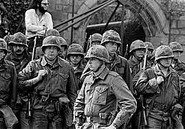 National Guard shot into a group of Protestors