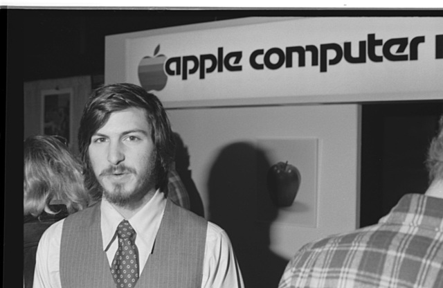 Apple computer goes public