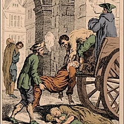 Black Death hits Europe