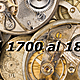 Del 1700 al 1800
