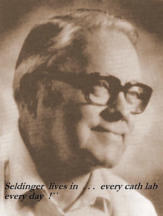 Desenvolvimento da técnica de Seldinger.