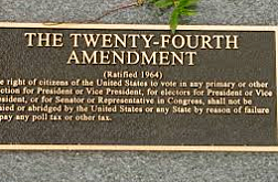 Twenty-Fourth Amendment Ratified