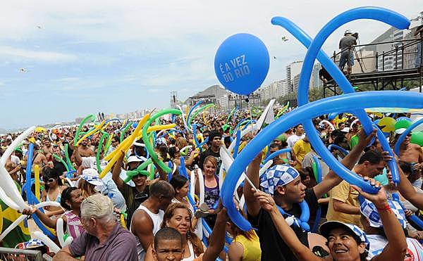 Rio ganha o direito de sediar Olimpíada