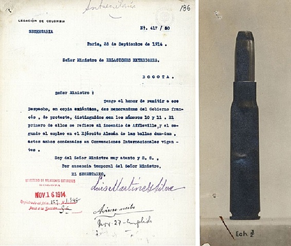 Influencia de colombia en la 1º Guerra Mundial