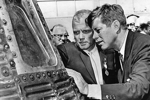 John Glenn was the 1rst american to orbit earth