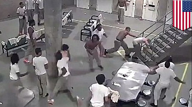 Baca beating up a convict in the first week he is in state jail for 5 flat time years.