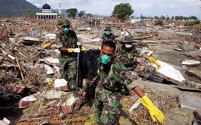 Desastres naturais na Indonésia