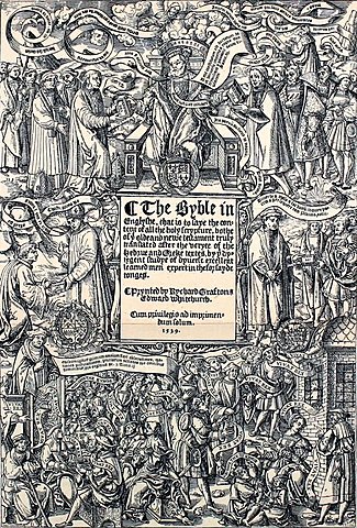 “The Great Bible” published