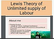 Economic Development with Unlimited Supplies of Labour