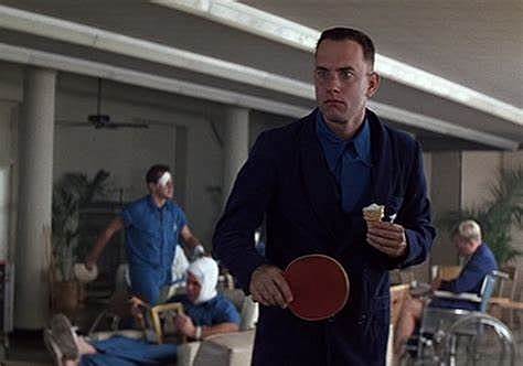 Forrest discovers ping-pong