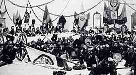 Timeline: La&nbsp;Guerra de los Mil Días&nbsp;fue un&nbsp;conflicto civil&nbsp;de&nbsp;Colombia&nbsp;disputado entre el 17 de octubre de 1899 y el 21 de noviembre de 1902, en un principio entre el&nbsp;Partido Liberal&nbsp;y el gobierno del&nbsp;Partido Nacional&nbsp;en cabeza del&nbsp;presidente​