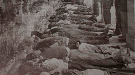 Timeline: 5 dic. CI.-&nbsp;El 5 y 6 de diciembre de 1928, el Ejército colombiano asesinó a miles de mujeres, hombres y niños en Ciénaga, Magdalena, en lo que se conoció como la masacre de las bananeras. La matanza de los militares buscó proteger los intereses.
