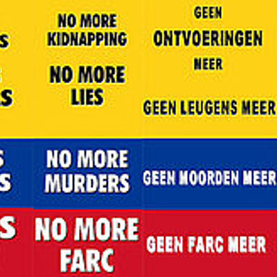 Timeline: Un millón de voces contra las FARC&nbsp;también llamada la&nbsp;marcha del 4 de febrero&nbsp;fueron varias movilizaciones cívicas en distintos lugares del mundo bajo el eslogan&nbsp;Colombia soy yo&nbsp;que sucedieron el&nbsp;4 de febrero&nbsp;del&nbsp;2008,  contra las acciones de las&nbsp;FARC.