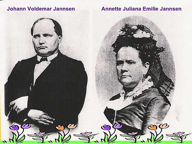 Anette Juliane Emilie Koch ja Johann Voldemar Jannsen abielluvad