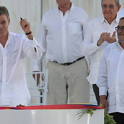 Timeline: Acuerdos de paz entre el gobierno de Juan Manuel Santos y las FARC