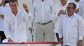 Timeline: Acuerdos de paz entre el gobierno de Juan Manuel Santos y las FARC