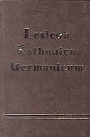 ,,Eesti-saksa sõnaraamat"