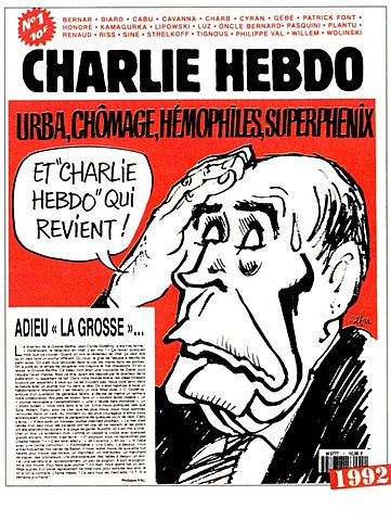 Charlie Hebdo is re-born by Val and Cabu