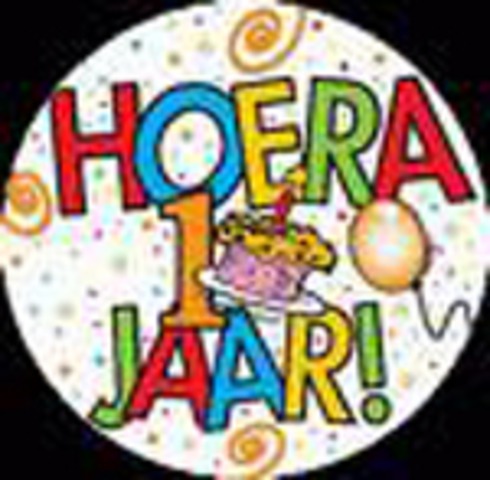 eerste verjaardag
