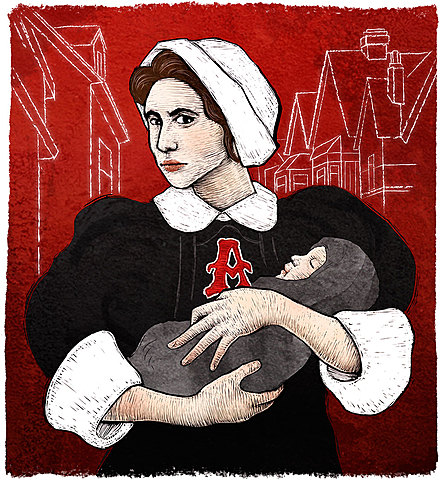The Scarlet Letter by Nathaniel Hawthorn