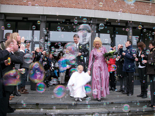 Trouwerij van Petra & Ronald.