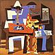 Picasso musicians